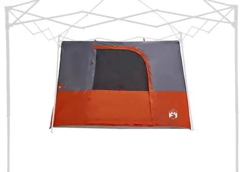 Cort cu acoperiș Altele Gri și Portocaliu și Negru 280 x 220 x 176 cm - 3/5