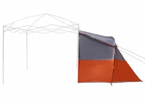 Cort cu acoperiș Altele Gri și Portocaliu și Negru 280 x 220 x 176 cm - 4/5