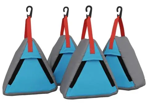 Sac de depozitare Gri, Albastru, Roșu 24 x 16 x 24 cm Oxford - 2/5