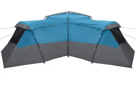 Cort albastru mare Poliester - 5/5