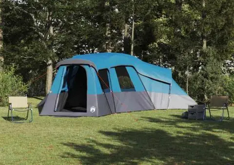 Cort albastru mare Poliester - 1/5