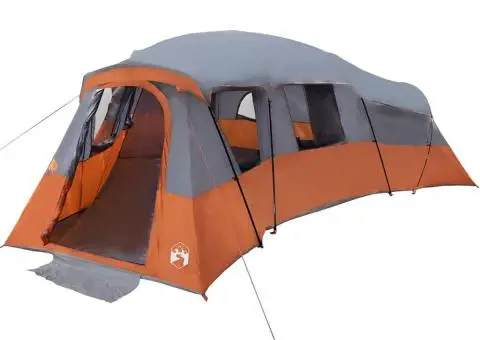 Cort Gri și portocaliu mare Poliester - 2/5