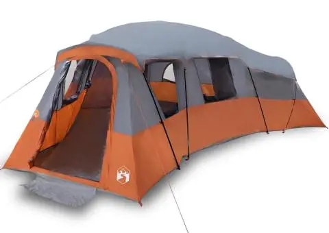 Cort Gri și portocaliu mare Poliester - 3/5