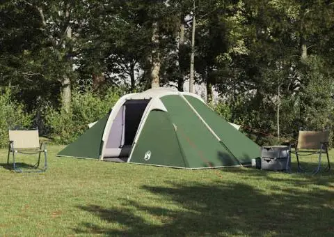 Cort cu acoperiș Altele Verde și Negru 510 x 240 x 156 cm Poliester - 1/5