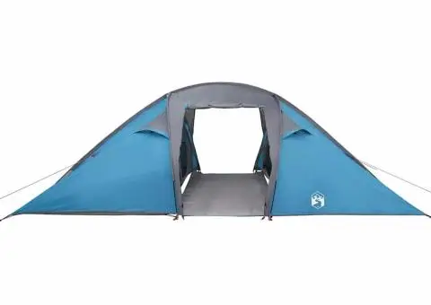 Cort cu acoperiș Altele Albastru și Negru 510 x 240 x 156 cm Poliester - 4/5