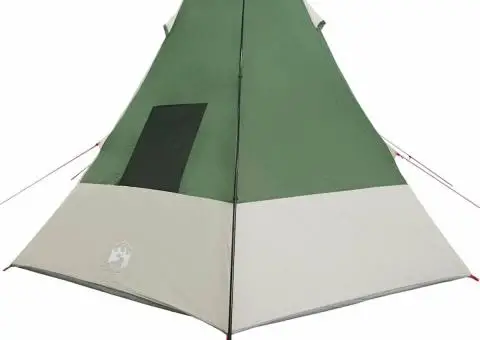 Cort cu acoperiș Altele cu aerisire de aer Verde și Negru 383 x 338 x 217 cm - 5/5