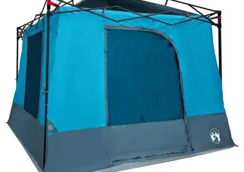 Cort cu acoperiș Altele Manual cu aerisire de aer Albastru și Negru 290 x 288 cm - 2/5