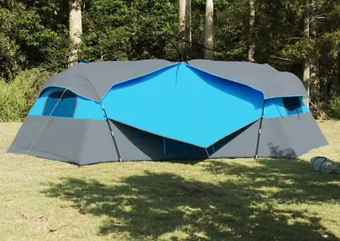 Cort cu acoperiș Altele cu aerisire de aer Albastru și Negru 520 x 520 x 190 cm - 1/5