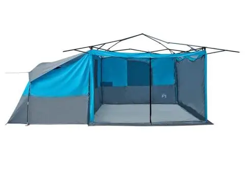 Cort cu acoperiș Altele cu aerisire de aer Albastru și Negru 520 x 520 x 190 cm - 3/5