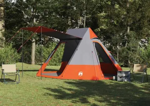 Cort Gri și portocaliu 482 x 360 x 227 cm - 1/5