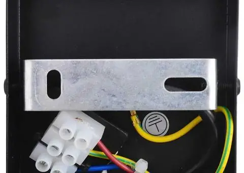 Lustră cu abajur din sticlă reglabil, antracit, E27 - 5/5