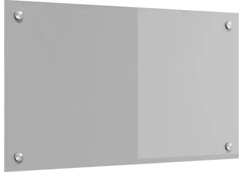 Contrablat bucătărie gri deschis 70x40x0.6 cm sticlă securizată - 4/5