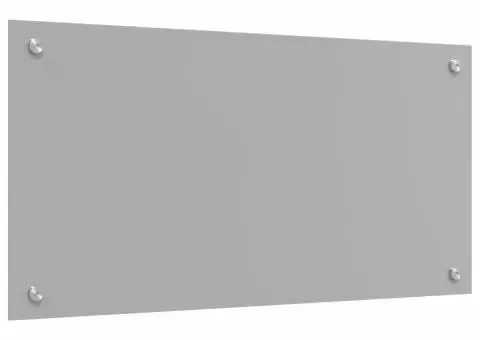 Contrablat bucătărie gri deschis 80x40x0.6 cm sticlă securizată - 2/5