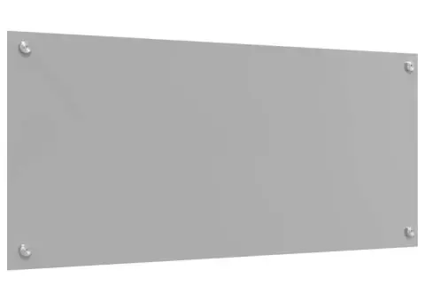 Contrablat bucătărie gri deschis 90x40x0.6 cm sticlă securizată - 2/5