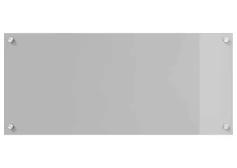 Contrablat bucătărie gri deschis 90x40x0.6 cm sticlă securizată - 5/5