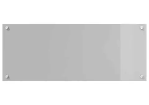 Contrablat bucătărie gri deschis 100x40x0.6cm sticlă securizată - 5/5