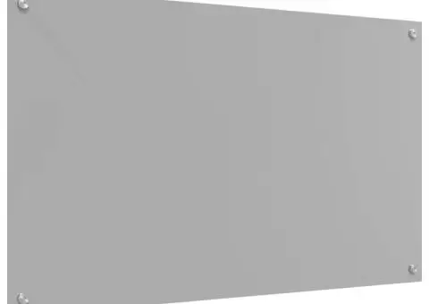 Contrablat bucătărie gri deschis 100x60x0.6cm sticlă securizată - 2/5