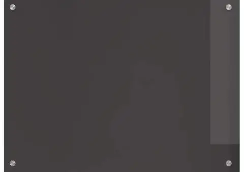 Contrablat bucătărie gri închis 80x60x0.6 cm sticlă securizată - 5/5