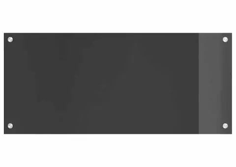 Contrablat bucătărie gri închis 90x40x0.6 cm sticlă securizată - 5/5