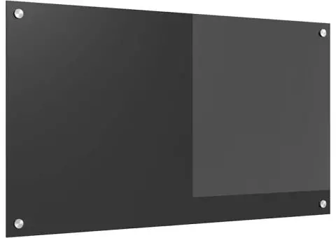 Contrablat bucătărie gri închis 90x50x0.6 cm sticlă securizată - 4/5