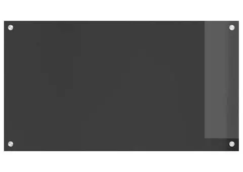 Contrablat bucătărie gri închis 90x50x0.6 cm sticlă securizată - 5/5