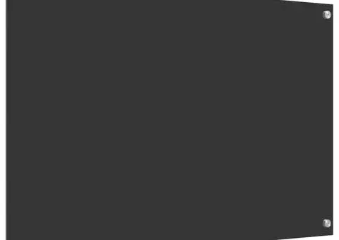 Contrablat bucătărie gri închis 90x60x0.6 cm sticlă securizată - 2/5