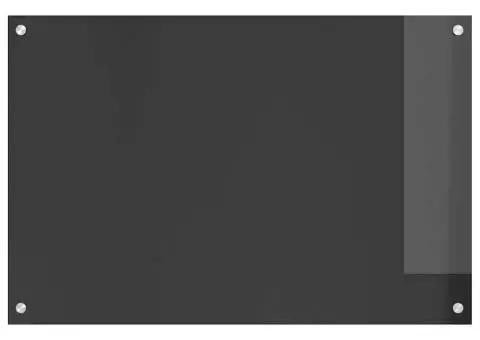 Contrablat bucătărie gri închis 90x60x0.6 cm sticlă securizată - 5/5