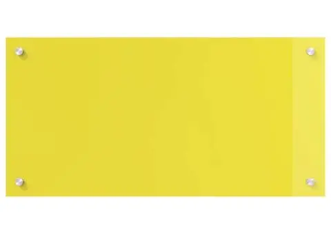 Contrablat bucătărie galben 80x40x0.6 cm sticlă securizată - 5/5
