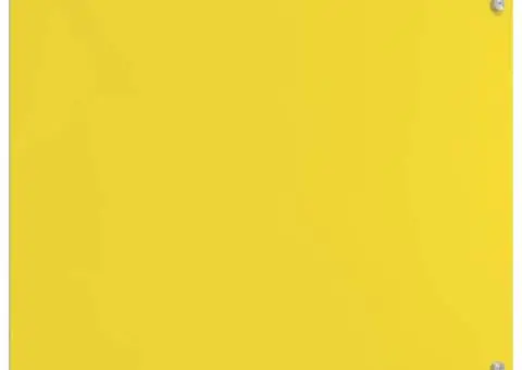 Contrablat bucătărie galben 80x60x0.6 cm sticlă securizată - 2/5