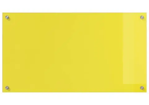 Contrablat bucătărie galben 90x50x0.6 cm sticlă securizată - 5/5