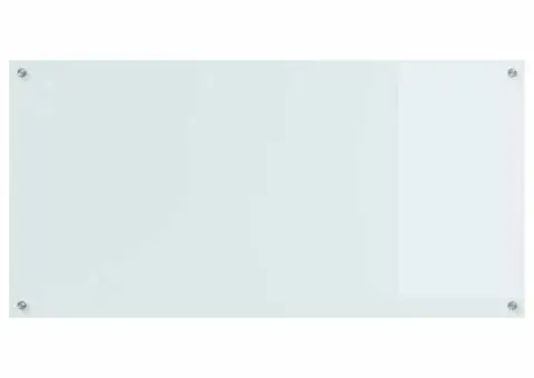 Contrablat bucătărie alb 120x60x0.6 cm sticlă securizată - 5/5