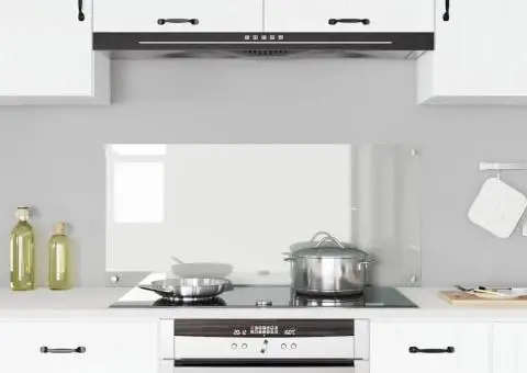 Contrablat bucătărie transparent 110x50x0.6cm sticlă securizată - 3/5