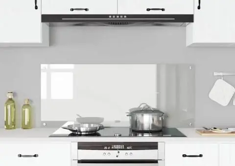 Contrablat bucătărie transparent 120x50x0.6cm sticlă securizată - 3/5