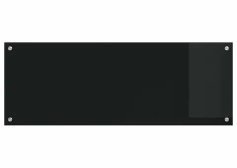 Contrablat bucătărie negru 110x40x0.6 cm sticlă securizată - 5/5