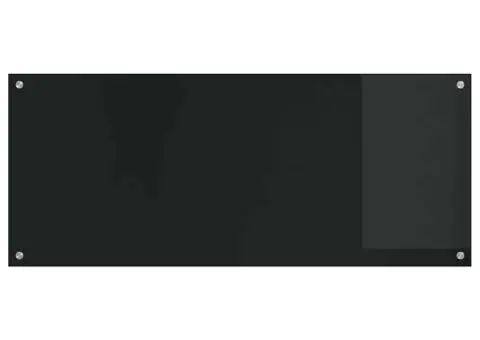 Contrablat bucătărie negru 120x50x0.6 cm sticlă securizată - 5/5