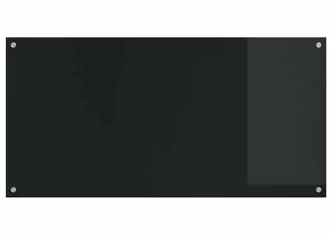 Contrablat bucătărie negru 120x60x0.6 cm sticlă securizată - 5/5