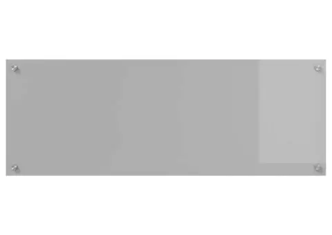 Contrablat bucătărie gri deschis 110x40x0.6cm sticlă securizată - 5/5