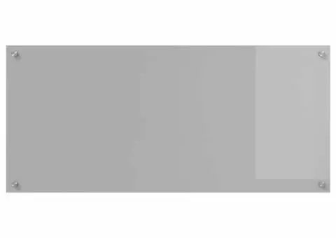 Contrablat bucătărie gri deschis 110x50x0.6cm sticlă securizată - 5/5