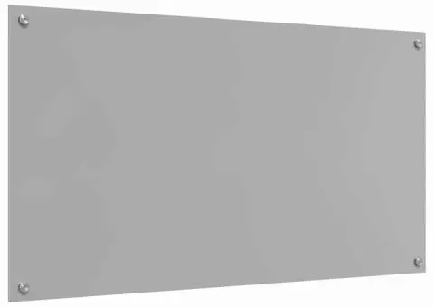 Contrablat bucătărie gri deschis 110x60x0.6cm sticlă securizată - 2/5