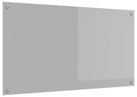 Contrablat bucătărie gri deschis 110x60x0.6cm sticlă securizată - 4/5