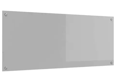 Backsplash de Bucătărie Gri Deschis 120x50x0,6 cm din Sticlă Temperată - 4/5