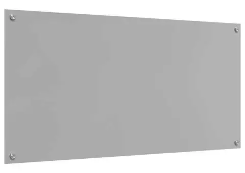 Contrablat bucătărie gri deschis 120x60x0.6cm sticlă securizată - 2/5