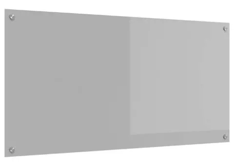 Contrablat bucătărie gri deschis 120x60x0.6cm sticlă securizată - 4/5