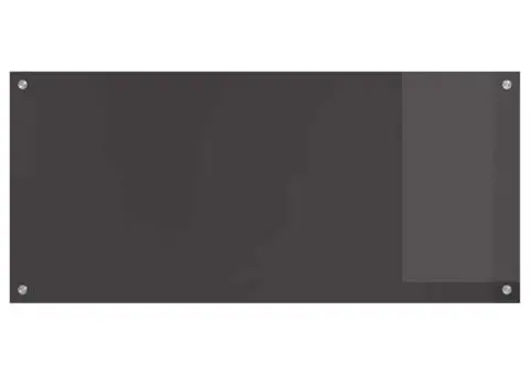 Contrablat bucătărie gri închis 110x50x0.6 cm sticlă securizată - 5/5