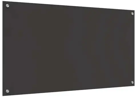Contrablat bucătărie gri închis 110x60x0.6 cm sticlă securizată - 2/5