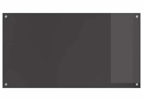 Contrablat bucătărie gri închis 110x60x0.6 cm sticlă securizată - 5/5