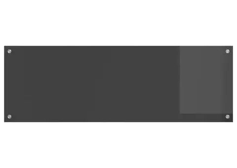 Contrablat bucătărie gri închis 120x40x0.6 cm sticlă securizată - 5/5