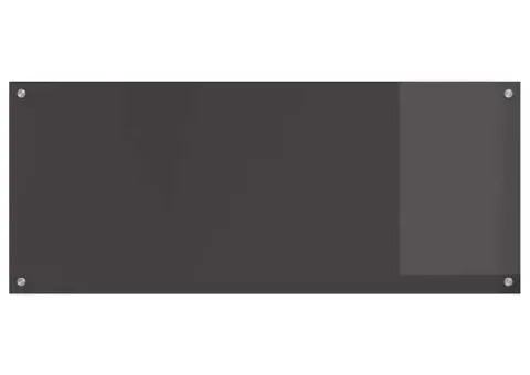 Contrablat bucătărie gri închis 120x50x0.6 cm sticlă securizată - 5/5