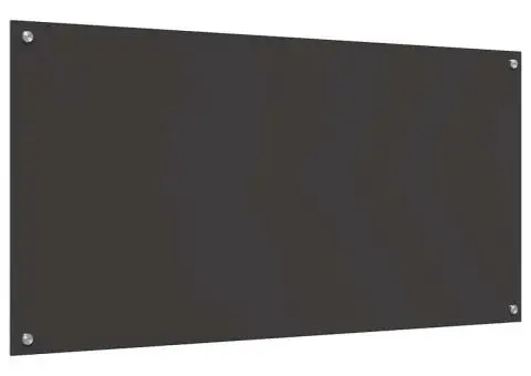 Contrablat bucătărie gri închis 120x60x0.6 cm sticlă securizată - 2/5