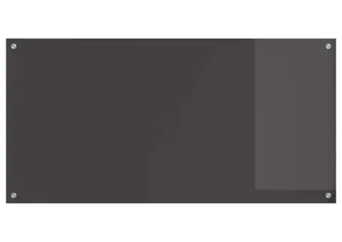 Contrablat bucătărie gri închis 120x60x0.6 cm sticlă securizată - 5/5